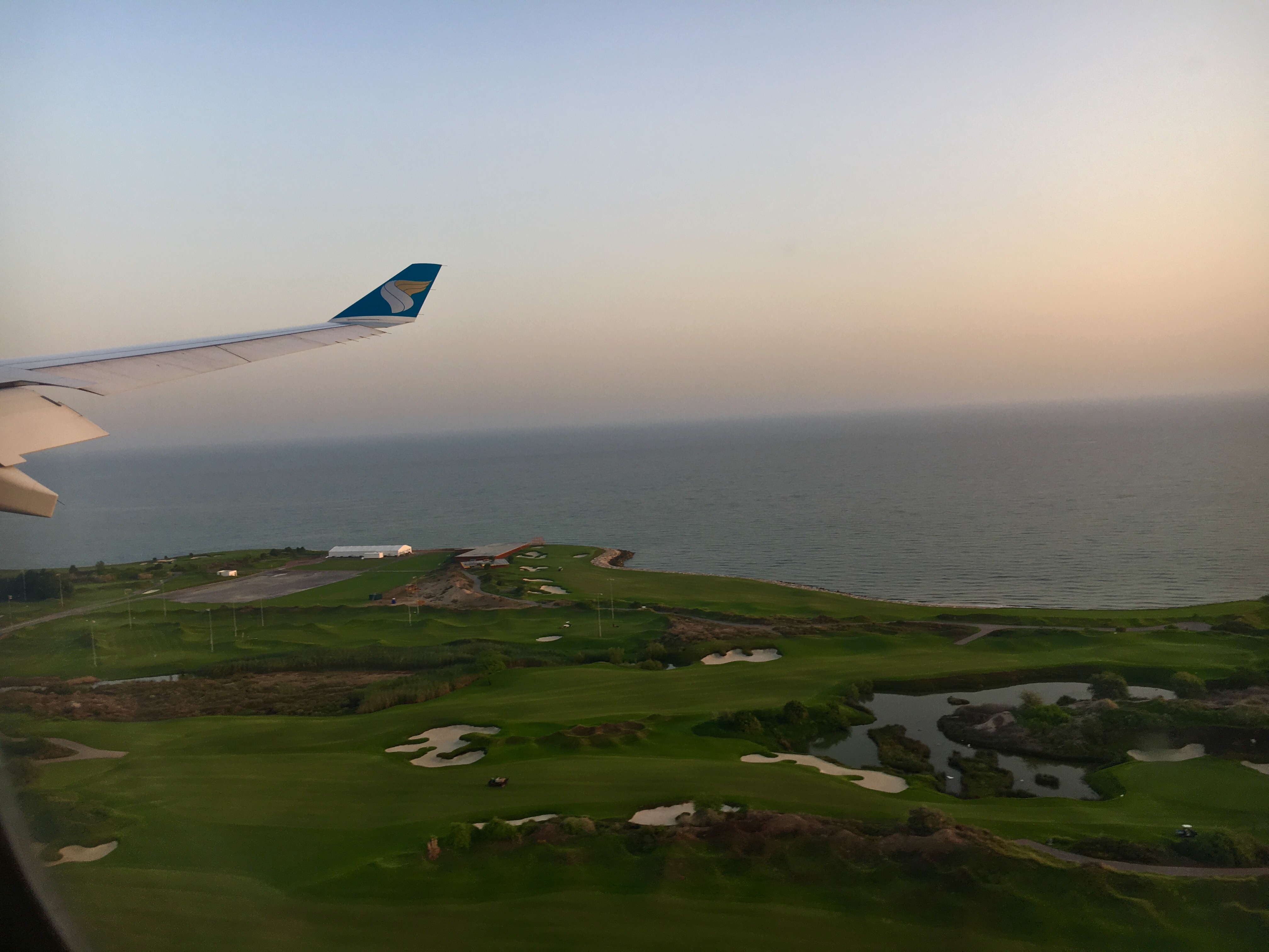 Lądowanie w Omanie